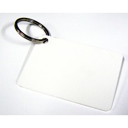 Porte-clé rectangle (Alu 2...